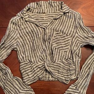 Free People Striped Top